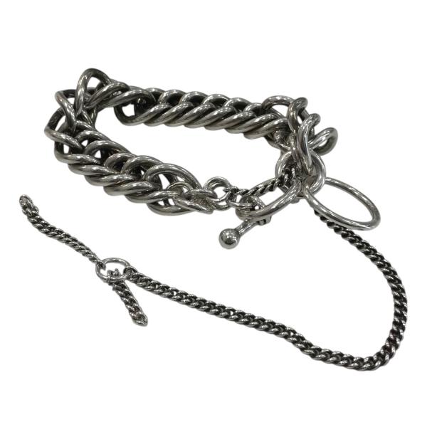 【値下げ】ANN DEMEULEMEESTER ブレスレット シルバー (渋谷店)
