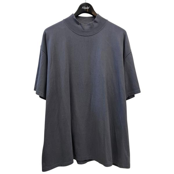グラフペーパー Graphpaper モックネック半袖Tシャツ グレー サイズ：FREE