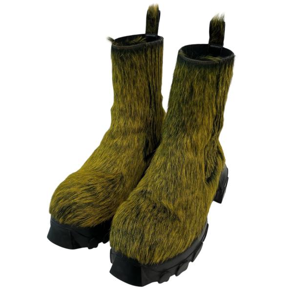 リックオウエンス RICK OWENS 「BEATLE BOZO TRACTOR」 ハラコサイドゴア...