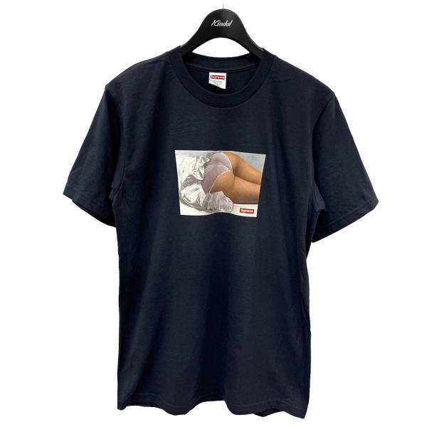 【値下げ】SUPREME 22AW Maude Tee フォトプリントTシャツ ネイビー サイズ：S...