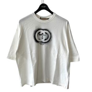 グッチ GUCCI 24SS コットンジャージーTシャツ ホワイト サイズ：S｜kindal