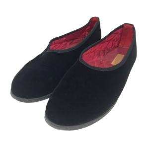 エンダースキーマ hender scheme ベロアスリッポンシューズ velvet fabre ベルベットファブレ ct-s-fbr ブラック サイ｜kindal