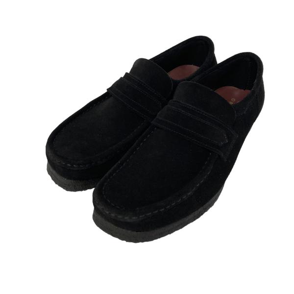 クラークス Clarks Wallabee Loafer　26172503 ブラック サイズ：UK ...