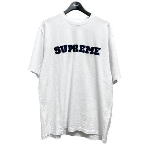 シュプリーム Supreme 23AW Collegiate S S Top ホワイト サイズ：L