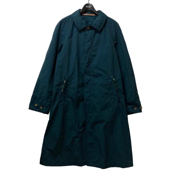 【値下げ】SCYEBASICS Garment Dyed Balmacaan Coat ナイロンコー...