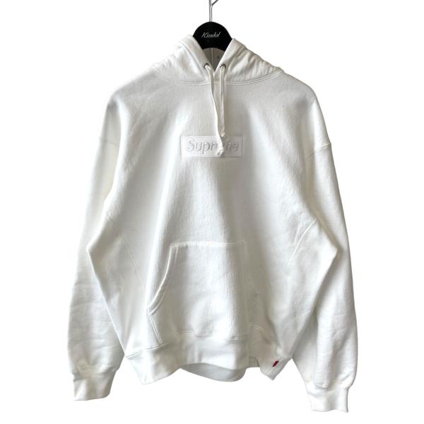 シュプリーム Supreme 23AW Box Logo Hooded Sweatshirt ホワイ...