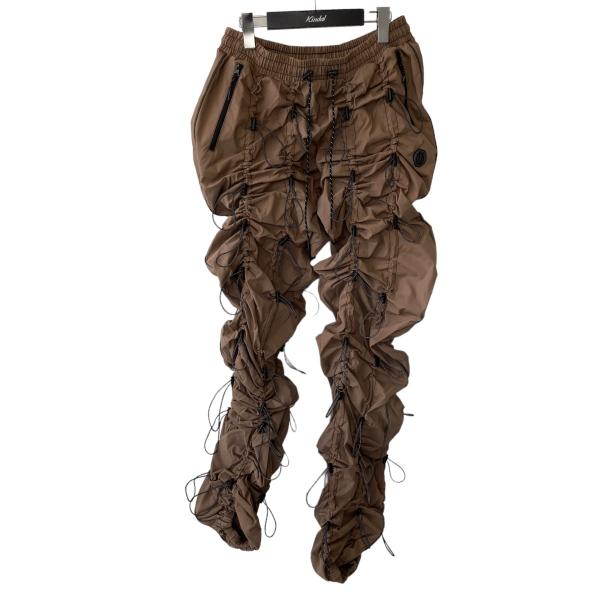 ナインティナイン パーセント イズ 99％IS GOBCHANG PANTS　Brown Refle...