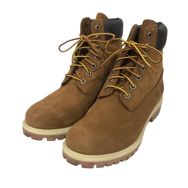 【値下げ】TIMBERLAND レースアップブーツ 6インチプレミアムブーツ ウォータープルーフ 7...