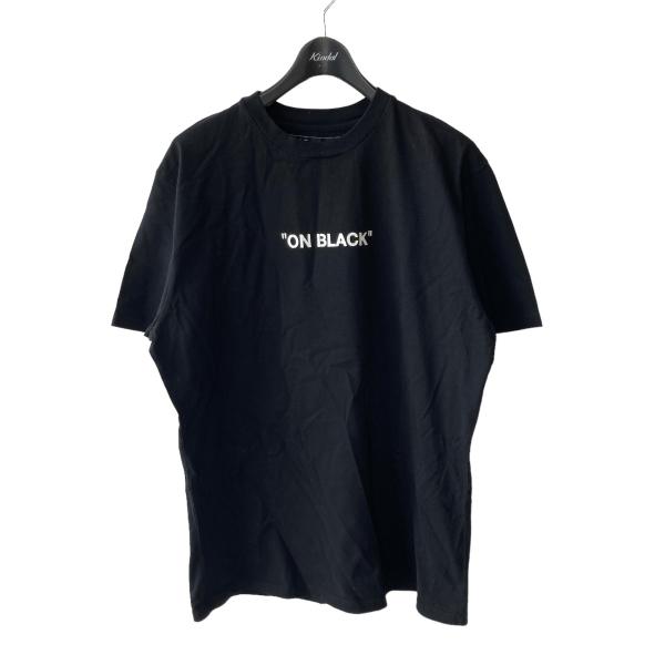 エーエフ・アーティファクト A．F ARTEFACT ON BLACK ロゴ Tシャツ ブラック サ...