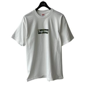 シュプリーム Supreme 23AW box logo tee カモフラ ボックス ロゴ Tシャツ ホワイト サイズ：L｜kindal