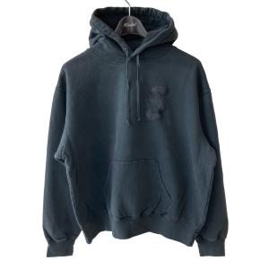 シュプリーム Supreme 23SS OVERDYED S LOGO HOODED SWEATSHIRT フーディー ブラック サイズ：S｜kindal