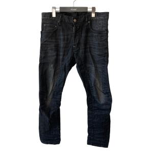 ディースクエアード DSQUARED2 2012 デニムパンツ s74la0453 ブラック サイズ：48｜kindal