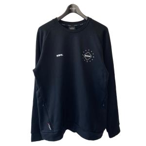 エフシーアールビー F．C．R．B． POWER STRETCH CREW TOP スウェット fcrb-222055 ブラック サイズ：XL｜kindal