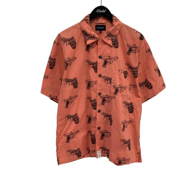 【値下げ】DESCENDANT SPLASH TEXTILE SS SHIRT オープンカラーシャツ...
