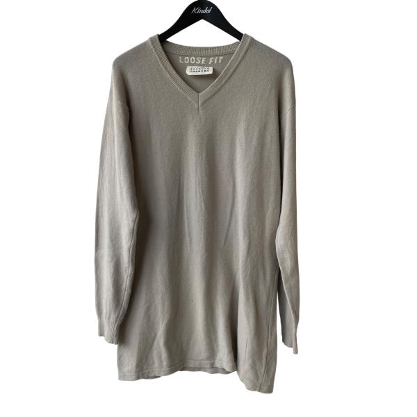 【値下げ】MM6 Maison Margiela LOOSE FIT ここのえタグ Vネックニット ...