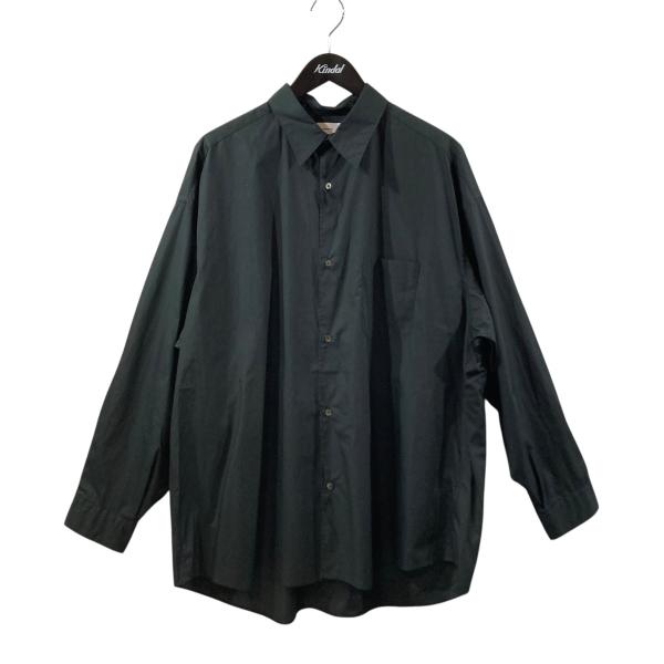 グラフペーパー Graphpaper 長袖シャツ GM243-50001B ブラック サイズ：1