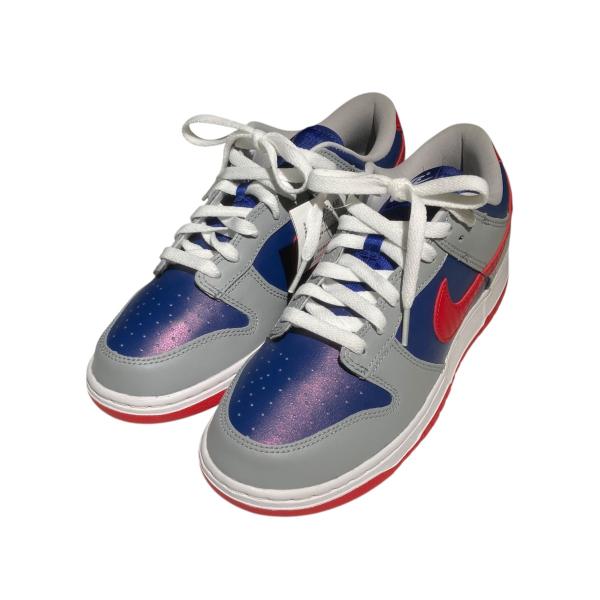 【値下げ】NIKE Dunk Low Samba スニーカー CZ2667-400 ブルー×レッド ...