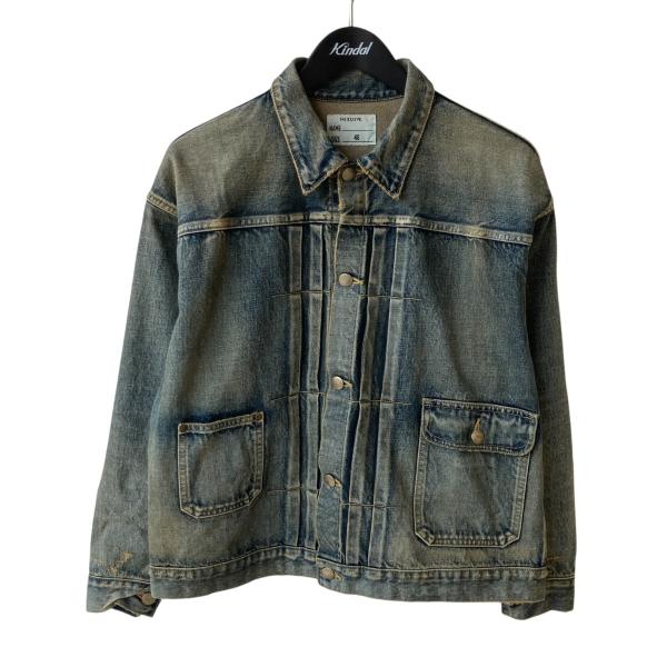 ネクサスセブン NEXUSVII DAMAGED ASMMTR DENIM JACKET デニムジャ...