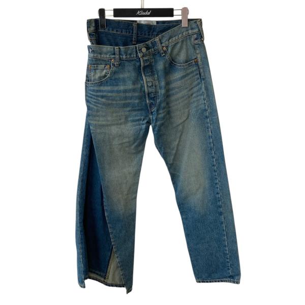 ジュンヤワタナベ×リーバイス JUNYA WATANABE×LEVI’S 25SS Wネームアシンメ...