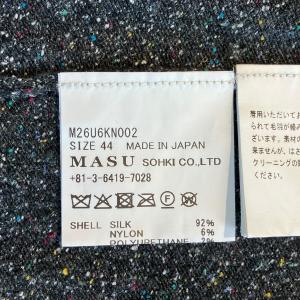 エムエーエスユー MASU 26SS SILK...の詳細画像4