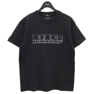 【値下げ】TMT × Marbles プリントTシャツ S／S T-SHIRTS BIG HOLIDAY ブラック サイズ：M (EC)
