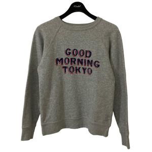 イザベルマランエトワール ISABEL MARANT ETOILE GOOD MORNING TOKYO クルーネックスウェット グレー サイズ：34｜kindal