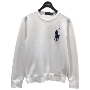 ポロラルフローレン POLO RALPH LAUREN ビッグポニースウェットトレーナー ホワイト サイズ：XS｜kindal