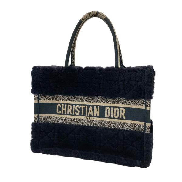 【値下げ】Christian Dior Book Tote ミディアムボアトートバッグ 50-MA-...