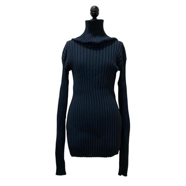 【値下げ】IIROT Wide Rib Turtle ワイドリブニットワンピース 016-021-K...