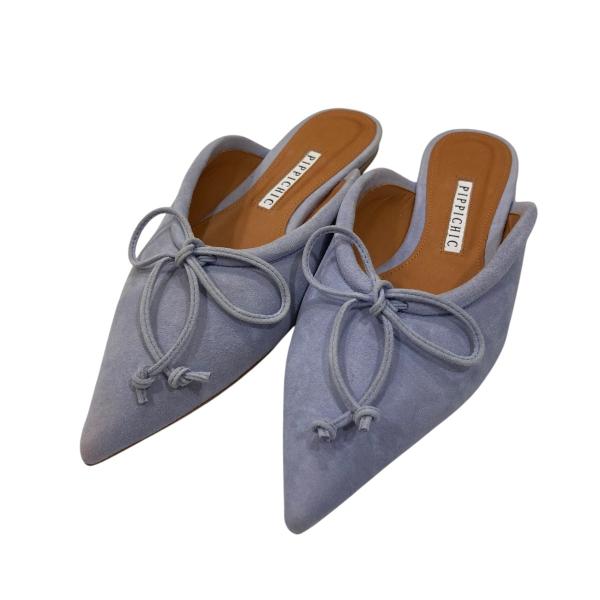 【値下げ】Pippichic REMY フラットシューズ ラベンダー サイズ：36 1/2 (堀江店...