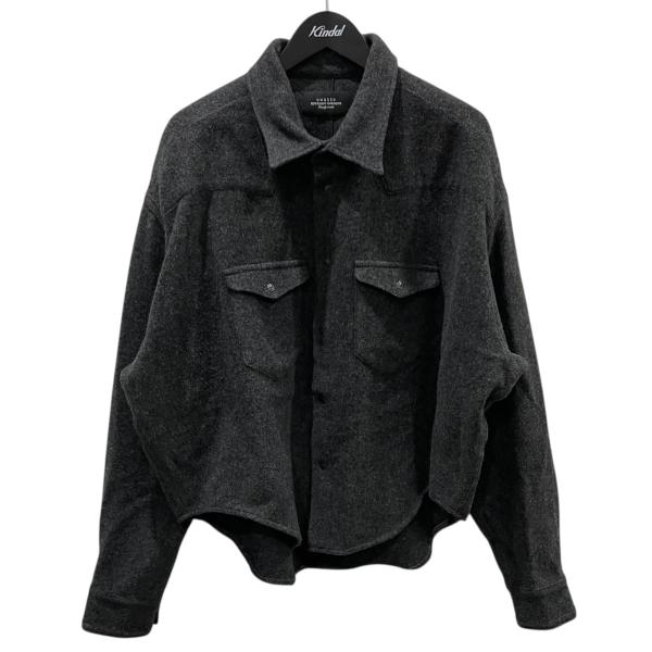 【値下げ】UNUSED 24AW ウールウエスタンシャツ Wool western shirt US...