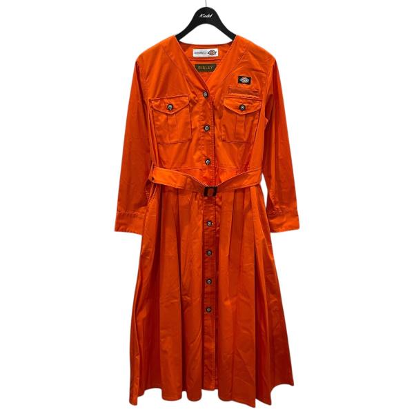 【値下げ】Dickies×RISLEY シャツワンピース Shirts One-piece R220...