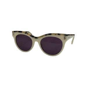 STELLA McCARTNEY サングラス SC00024O アイボリー×パープル サイズ：50□19-140 (EC)