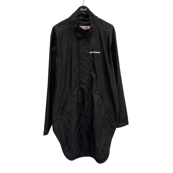 アリクス ALYX 17SS SPIDI BLACK RAINCOAT バックロゴ ナイロンレインコ...