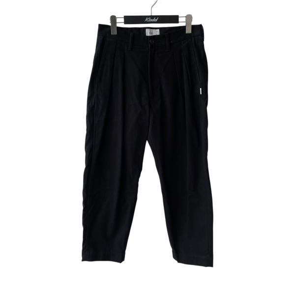 【値下げ】WTAPS TUCK TROUSERS COTTON FLANNEL タックパンツ 202...