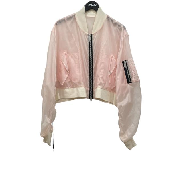 アンレーベル プロジェクト Unravel Project リバーシブル ボンバージャケット UWE...