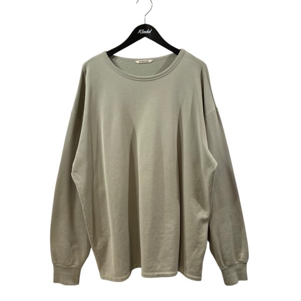 オーラリー AURALEE 22SS クルーネックカットソー A22SP02LU グリーン サイズ：...