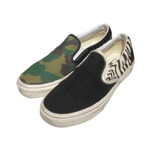 バンズ VANS CLASSIC SLIP-ON スリッポン VN0A4U38WS8 ブラック×カー...