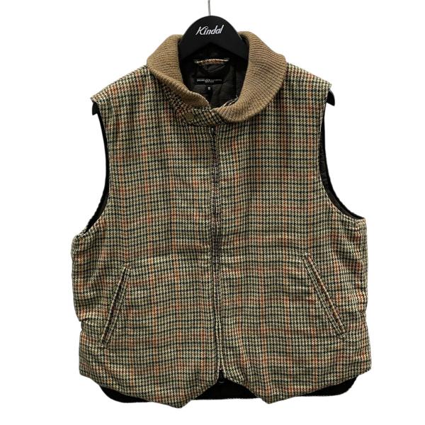 エンジニアドガーメンツ Engineered Garments 23AW ガンクラブチェック柄ジップ...