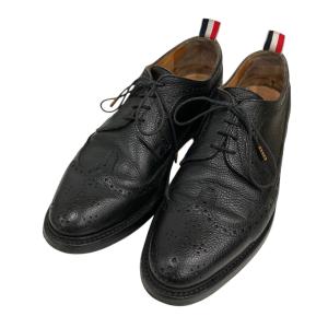 THOM BROWNE． NEW YORK ドレスシューズ ブラック サイズ：9 (堀江店)