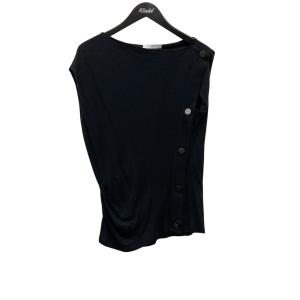GIVENCHY ノースリーブカットソー 13X7715408 ブラック サイズ：38 (EC)