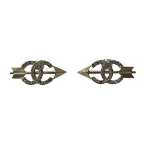 CHANEL ココマークアロー ピアス ゴールド (堀江店)