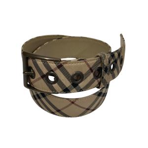 バーバリー BURBERRY ベルト ベージュ