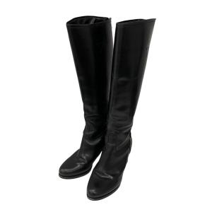 ジルサンダー JIL SANDER ロングブーツ ブラック サイズ：37 1/2