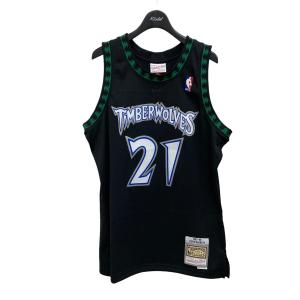 ミッチェルアンドネス Mitchell＆Ness Minnesota Timberwolves 1997-98 タンクトップ ブラック サイズ：M｜kindal