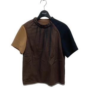 アキラナカ AKIRA NAKA Tシャツ AP-1962-BR ブラック×ブラウン サイズ：1｜kindal