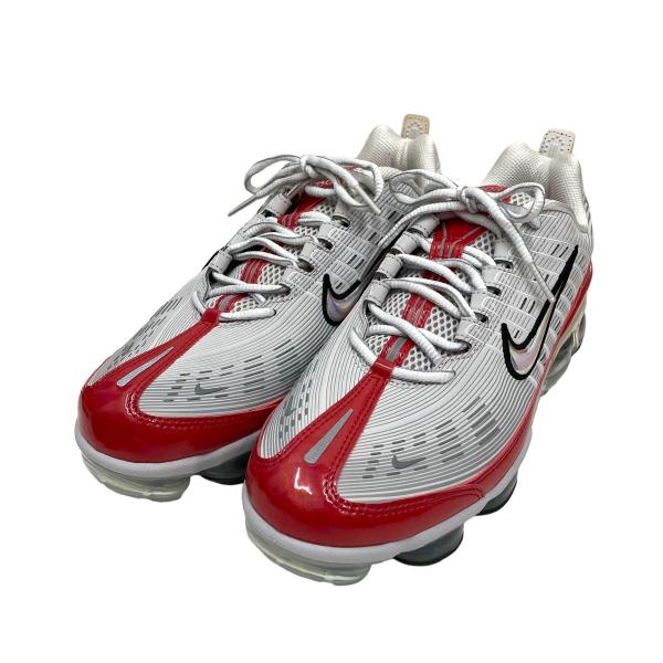 ナイキ NIKE AIR VAPORMAX 360 スニーカー CK2718-002 ホワイト×レッ...