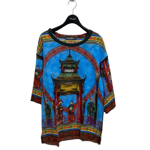 ドルチェアンドガッバーナ DOLCE ＆ GABBANA Chinese Temple Tシャツ G...