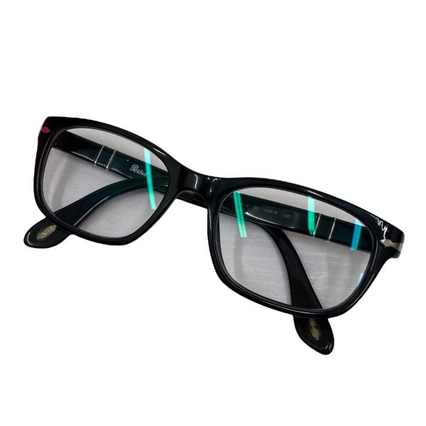 パーソル Persol 眼鏡 3012-V 95 ブラック サイズ：52□18-140