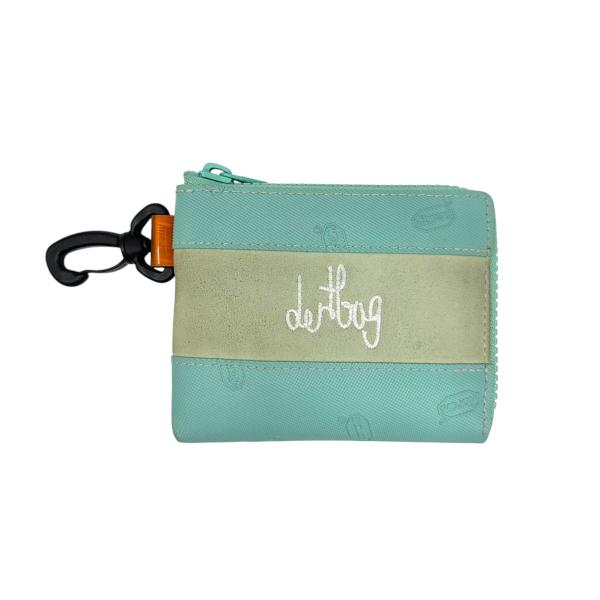 dertbag×THIS WAY×IMA：ZINE 財布 ミントグリーン (EC)